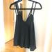 Brandy Melville Tops | Flowy Brandy Melville Tank | Color: Black | Size: One Size