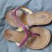 Coach Shoes | Coach Flip Flops | Color: Pink/Tan | Size: 6.5