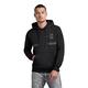 G-STAR RAW Men's Back Tape Hooded Sweatshirt, Black (Dk Black A613-6484), M