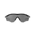 OO9343 M2 Frame XL Sunglasses, Polished Black/Prizm Black Polarized, 45mm