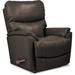 La-Z-Boy 37" Wide Leather Match Manual Rocker Standard Recliner Leather Match/Water Resistant in Gray | 41 H x 37 W x 40 D in | Wayfair