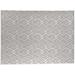 KAVKA DESIGNS Rhododendron River Office Mat by Becky Bailey in Gray/White | 0.08 H x 60 W x 36 D in | Wayfair MWOMT-17304-3X5-BBA8279