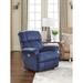 La-Z-Boy Pinnacle Power Rocking Recliner w/ Headrest Polyester/Stain Resistant/Water Resistant in Blue | 40 H x 33 W x 40 D in | Wayfair