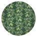 KAVKA DESIGNS Spotted Laurel Office Mat by Becky Bailey in Green | 0.08 H x 60 W x 60 D in | Wayfair MWOMT-17299-5X5-BBA8290