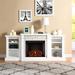Darby Home Co Aroon Simulated Stone Bookcase | 32 H x 71.75 W x 18 D in | Wayfair 1BD52EBF6EED4106819C8316BC7804D3