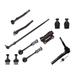 2005-2007 Ford F350 Super Duty Front Ball Joints Tie Rods Sway Bar Link Drag Link Kit - Detroit Axle