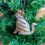 The Holiday Aisle® 2 Piece Solid Holiday Shaped Ornament Metal in Gray | 0.25 H x 2.5 W x 3 D in | Wayfair 6C8EA10D231A40DA87ADEA5DA7DBB3D8