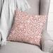 East Urban Home Tile 6 Outdoor Square Pillow Cover & Insert Polyester/Polyfill blend in Pink | 18 H x 18 W x 1.5 D in | Wayfair