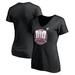 Women's Fanatics Branded Black Texas A&M Aggies 12th Man Centennial V-Neck T-Shirt