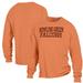 Men's ComfortWash Orange Bowling Green St. Falcons Stack Garment Dyed Long Sleeve T-Shirt