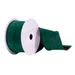 Vickerman 669792 - 2.5"x10yd Midnight Green Suede Ribbon (Q214877) Green Colored Christmas Ribbons