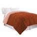 Veria Microfiber King Comforter with Stitched Block Pattern The Urban Port, Brown