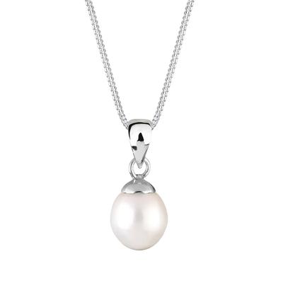 Elli Süßwasserzuchtperle Tropfen 925 Sterling Silber 45 Damen Image