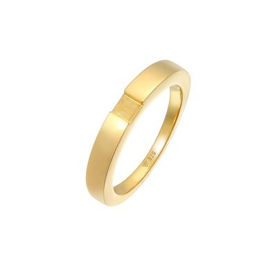 Elli Bandring Siegelring Schmal 925 Silber 56 Damen Image