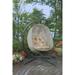 Hanging Egg Patio Chair - Bark by Flowerhouse in Bark
