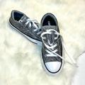 Converse Shoes | Chuck Taylor, Converse, Grey, Denim Look With White Laces | Color: Gray/White | Size: 6