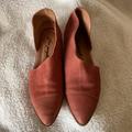 Free People Shoes | Free People Open Side Slip On Shoe. | Color: Orange/Red | Size: 8