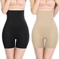 4How Strapless Shapewear for Women Tummy Control Shaper Conturve Body Knickers Anti Chafing Shorts 2 Pack, XL