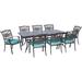 Cambridge Seasons Aluminum 9-piece Dining Set