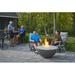 The Outdoor GreatRoom Company Cove 20" H x 42" W Concrete Outdoor Fire Pit Table Concrete in Gray | 20 H x 42 W x 42 D in | Wayfair CV-30EMM