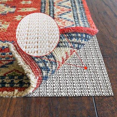 Non Slip Area Rug Pad Gripper, Is Latex In Rugs Safe