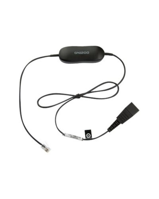 Jabra GN Netcom Smart Cord Headset-Kabel Schwarz Aastra 74XX Dialog 42XX 44XX 5446 BIZ 2300