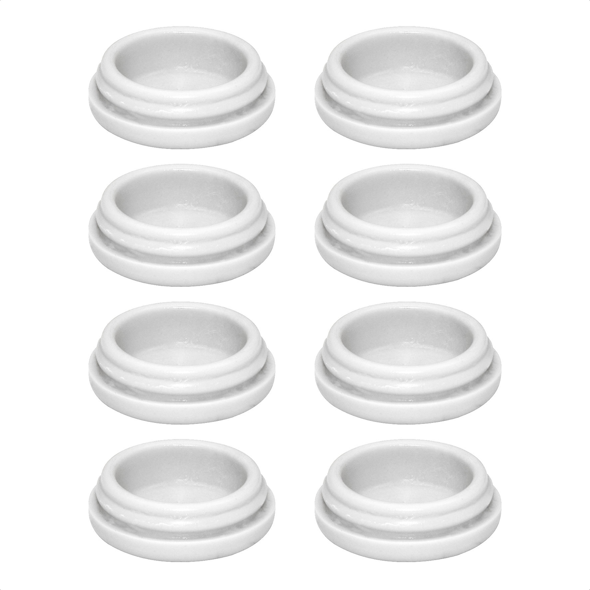 WAGNER QuickClick® Kunststoffgleiter HYPER - 8er-Set Ersatzgleiter Ø 20 mm - für Basis Ø 20 mm - DE Ware - 15792800 Image