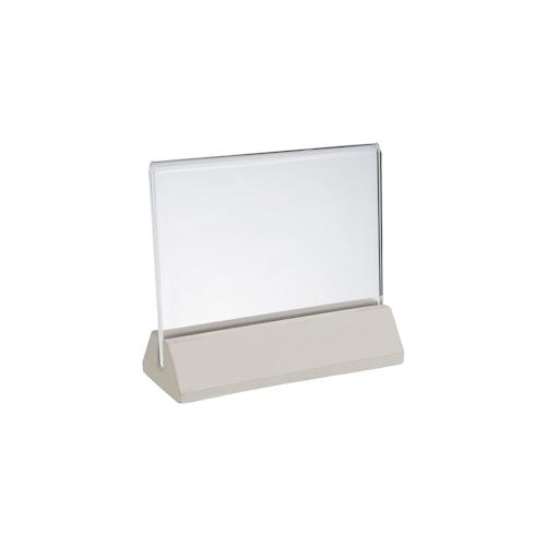 APS Kartenhalter/Tischkartenhalter, 2-teilig11,5 x 4,5 cm, H: 10 cm