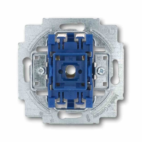 Busch-Jaeger Wechselschalter-Einsatz, ohne Beleuchtung, blau, matt, Unterputz, IP20, 1f Image