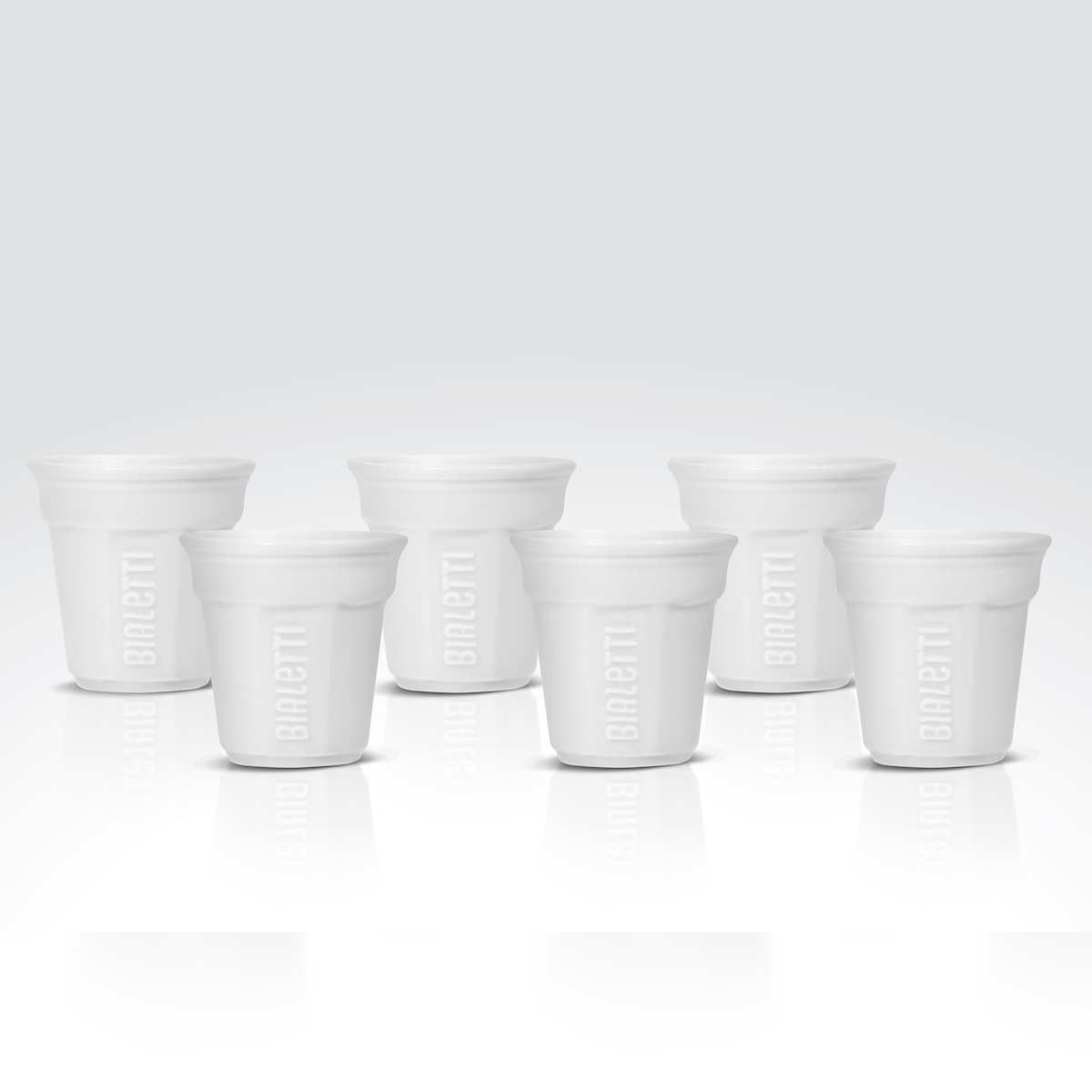 Bialetti Espressotassen-Set weiß 6-tlg. Image