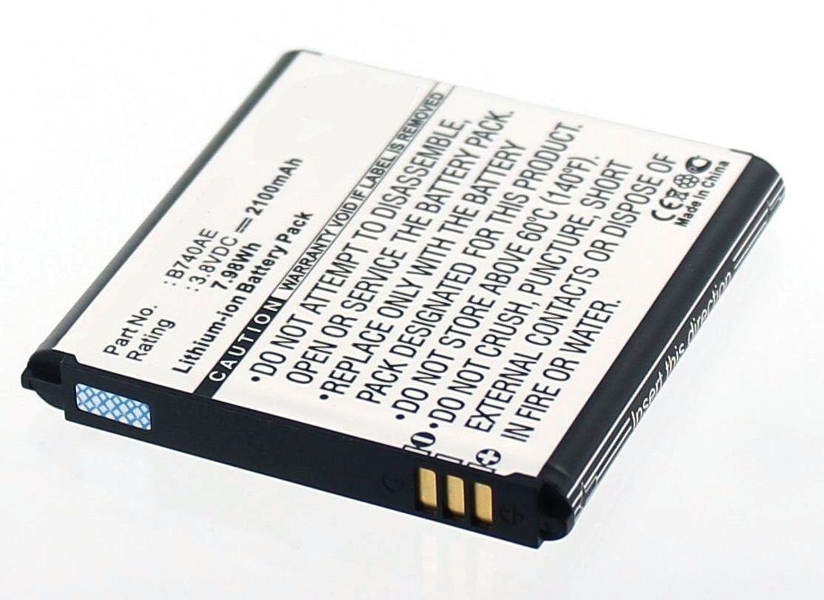 AGI Akku für Samsung SM-C101 Li-Ion 3,8 Volt 2100 mAh schwarz Image