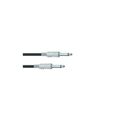 OMNITRONIC Klinkenkabel 6,3 mono 1m sw Image