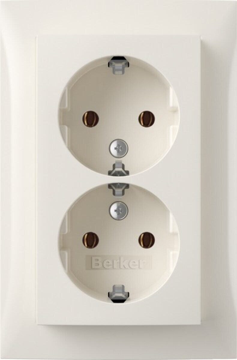 Berker SCHUKO-Doppelsteckdose 47748989 Image