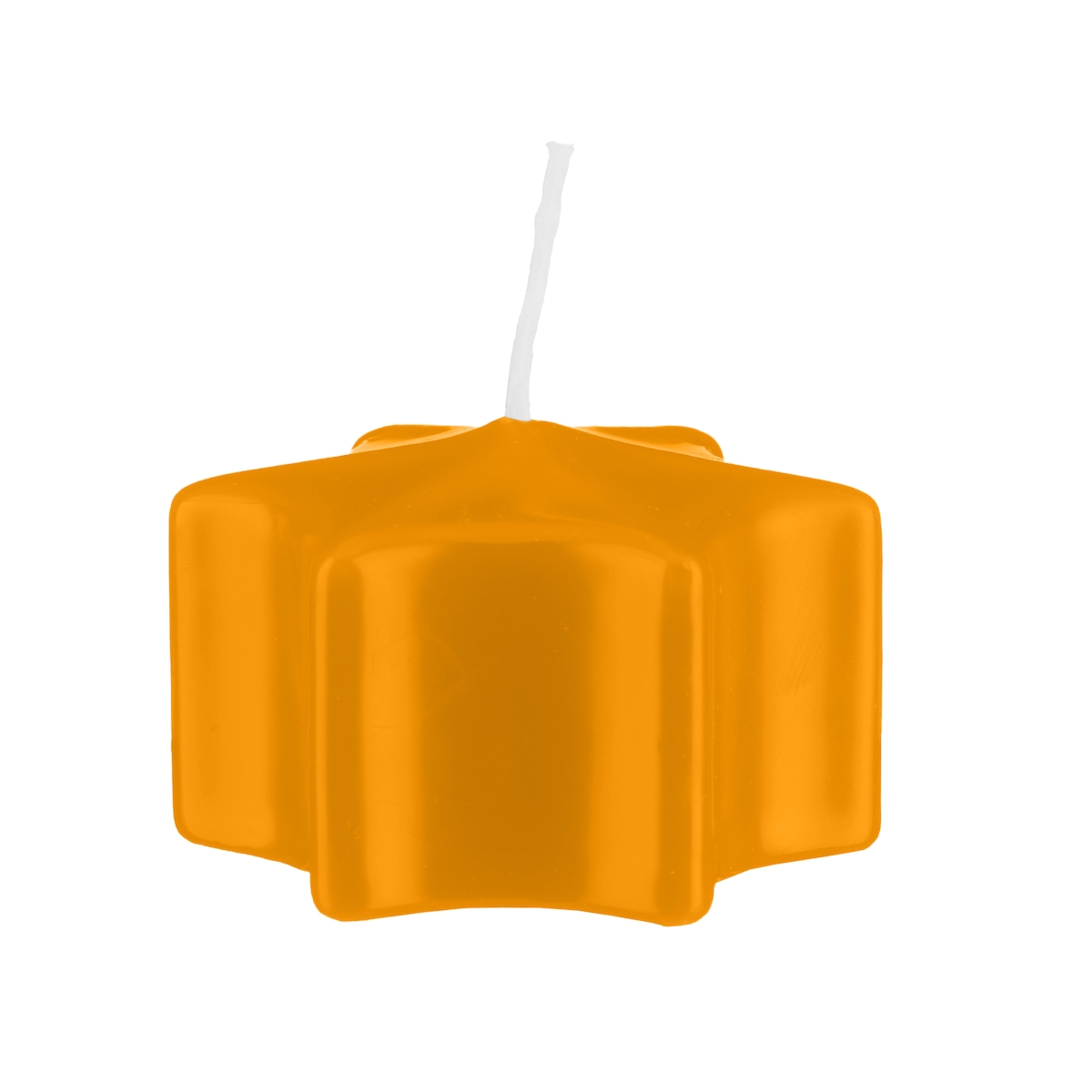 Sternkerzen Schwimmkerzen Honig 35 x Ø 60 mm, 16 Stück Image