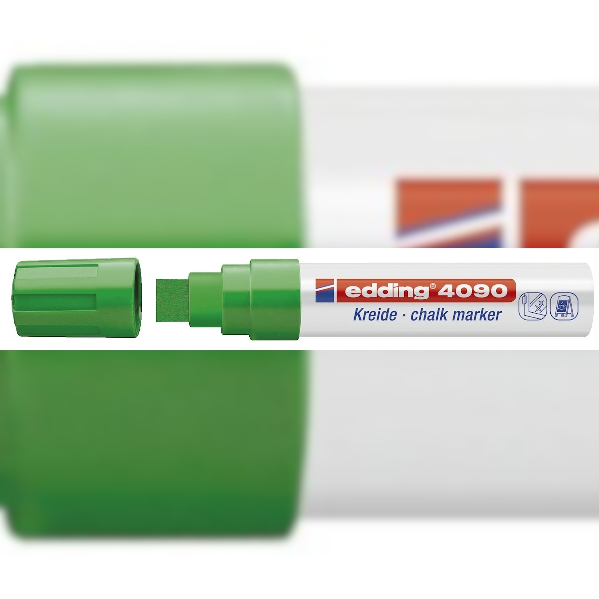 Edding 4-4090004 4090 Kreidemarker - 4 - 15 mm, grün Image