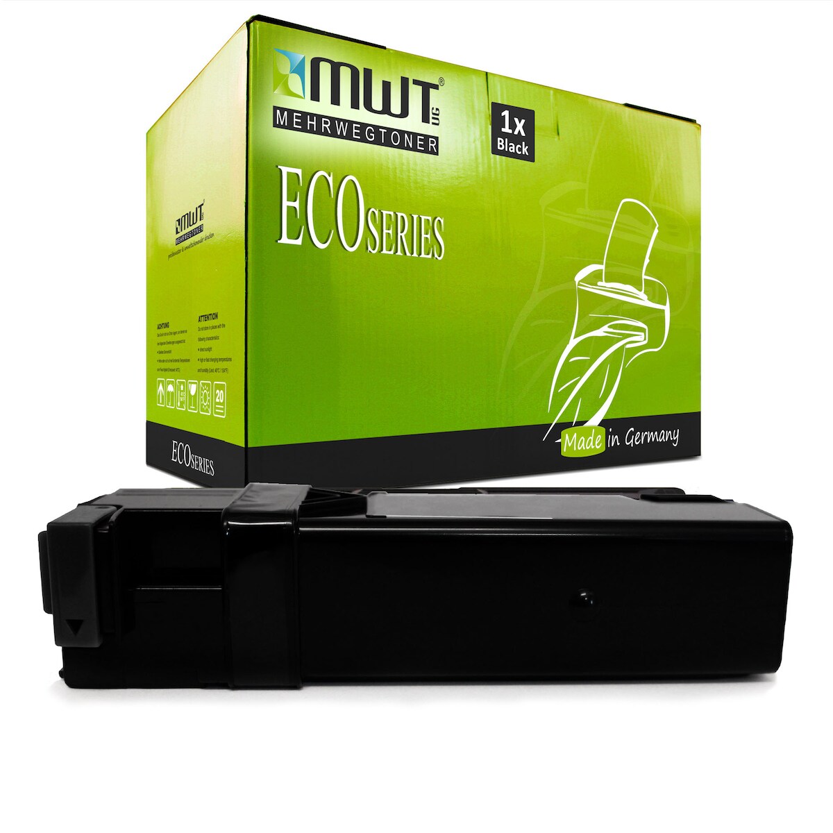 1 Mehrwegtoner kompatible Lasertoner ersetzt Dell 593-11040 MY5TJ Schwarz Image