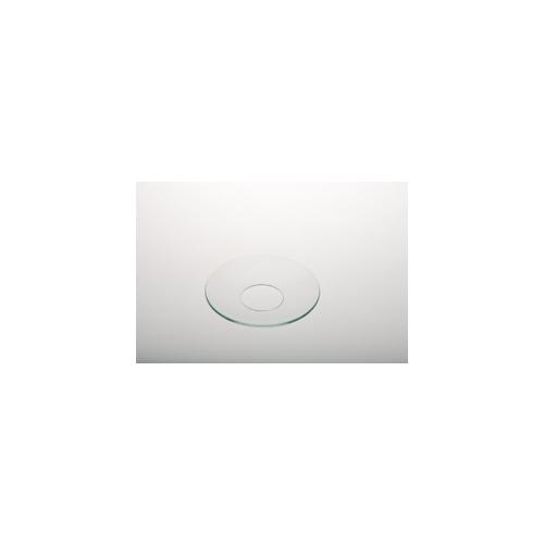 Tropfschale, Glas, Außen-Ø 6,8 cm Kerzentropfenfänger, Innen-Ø 2,5 cm Kerzentropfenfänger