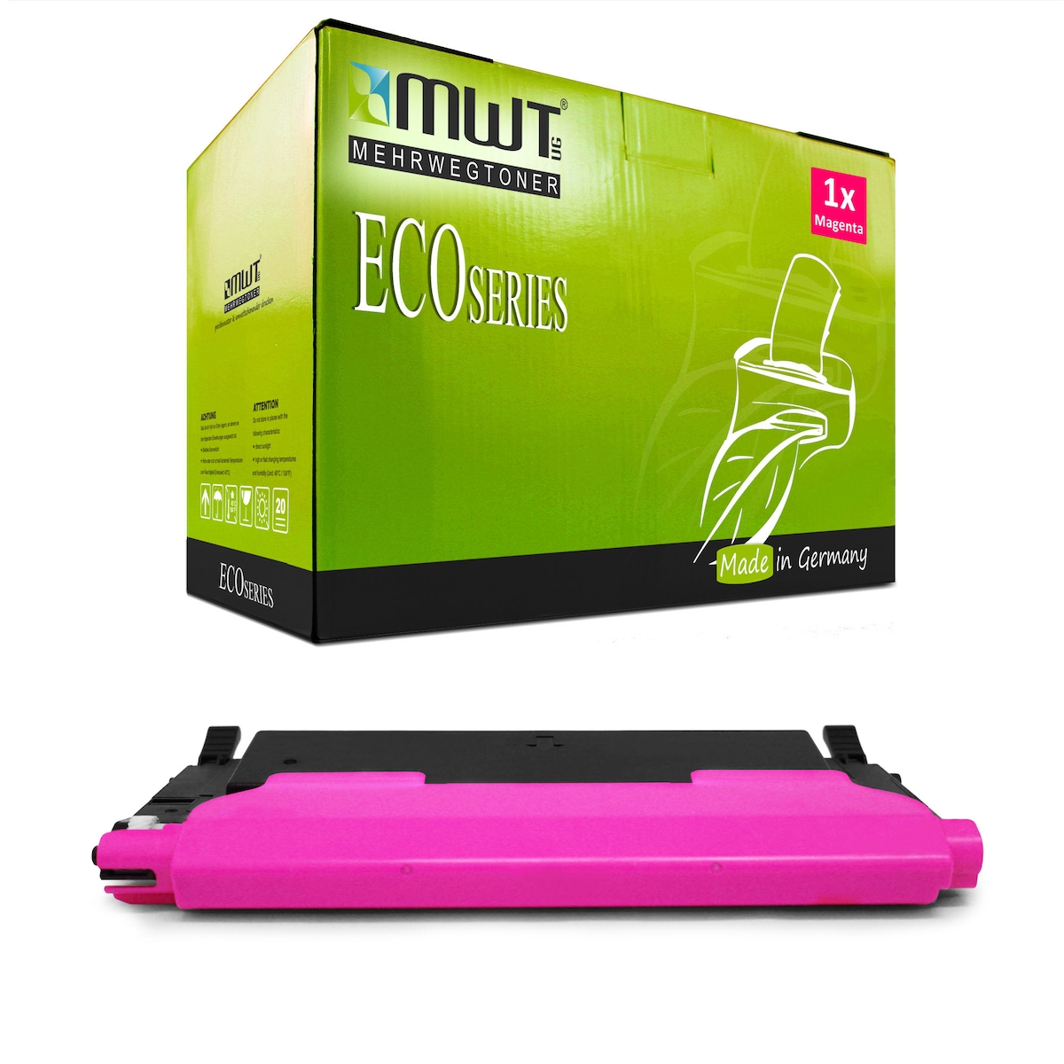1 Mehrwegtoner kompatible Lasertoner ersetzt Samsung CLT-M4092S Magenta Image