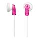 Sony MDR-E9LP Verkabelt Kopfhörer im Ohr Musik Pink, Weiß