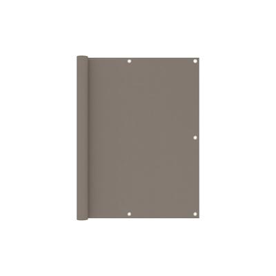 vidaXL Balkon-Sichtschutz Taupe 120x300 cm Oxford-Gewebe Image