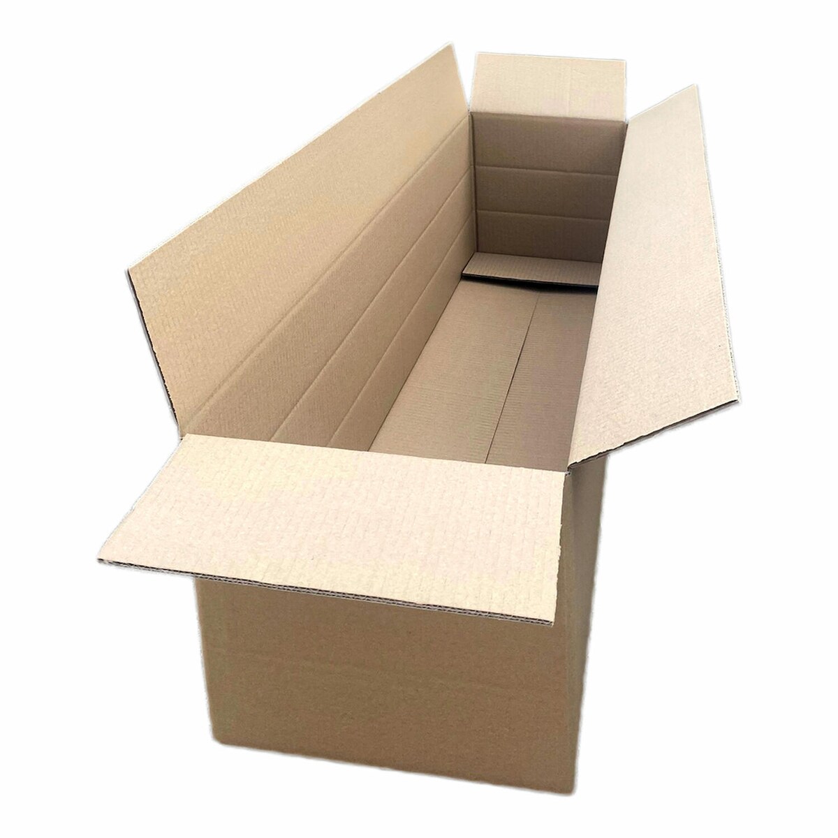 VEPATIM Faltkarton 1200x300x(100)-300mm mit variabler Höhe 2-wellig braun Image