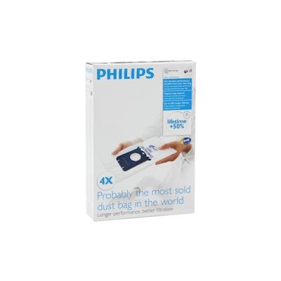 Philips FC8021/03 Staubsaugerbeutel 4 Stück für Staubsauger (siehe Beschreibung)