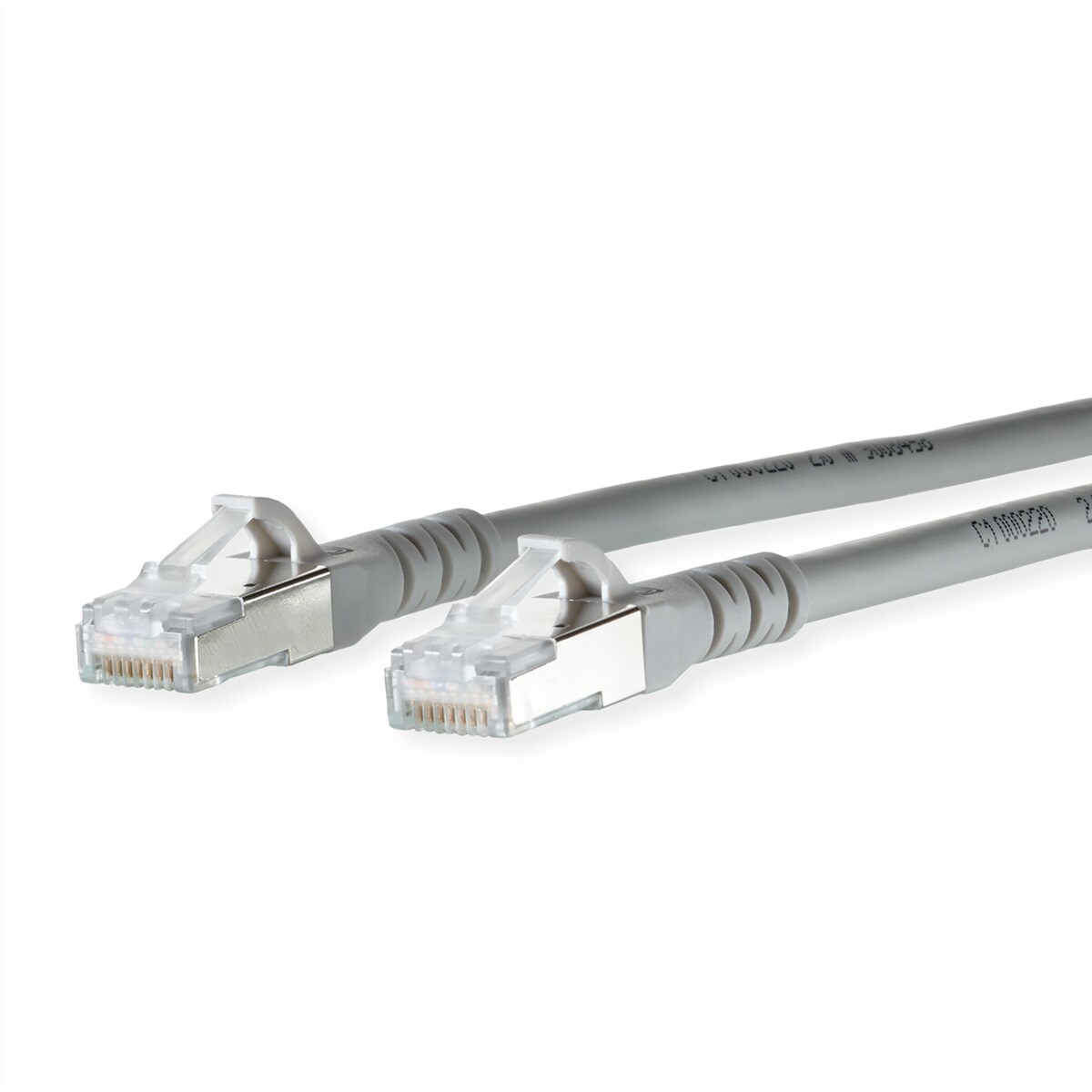 METZ CONNECT Patchkabel Cat.6A AWG 26, LSOH, grau, 10 m Image