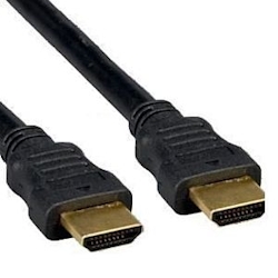 e+p HDMI/HDMI, 3m HDMI-Kabel HDMI Typ A (Standard) Schwarz Image