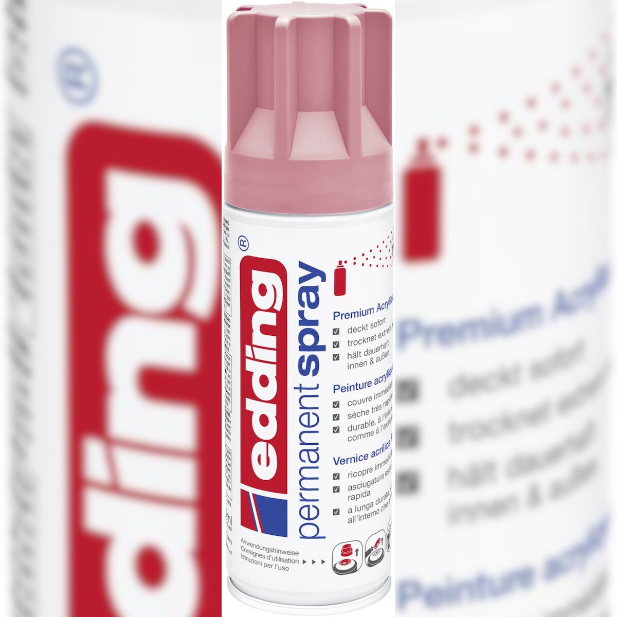 edding 5200 Permanentspray Premium Acryllack edel mauve matt 200 ml Image