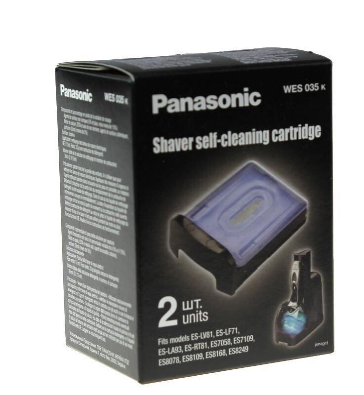 Panasonic WES035K503 Reinigungskartusche für ES-LA93, ES-RT81,ES7109, ES7058, ES8078, ES8109, ES8168, Image