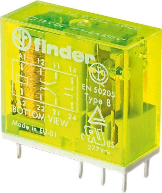 Finder Steck/Printrelais 50.12.9.024.1000 501290241000 Image