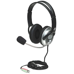 Manhattan Classic Stereoheadset, Flexibles Mikrofon und hohe Audioqualität Image