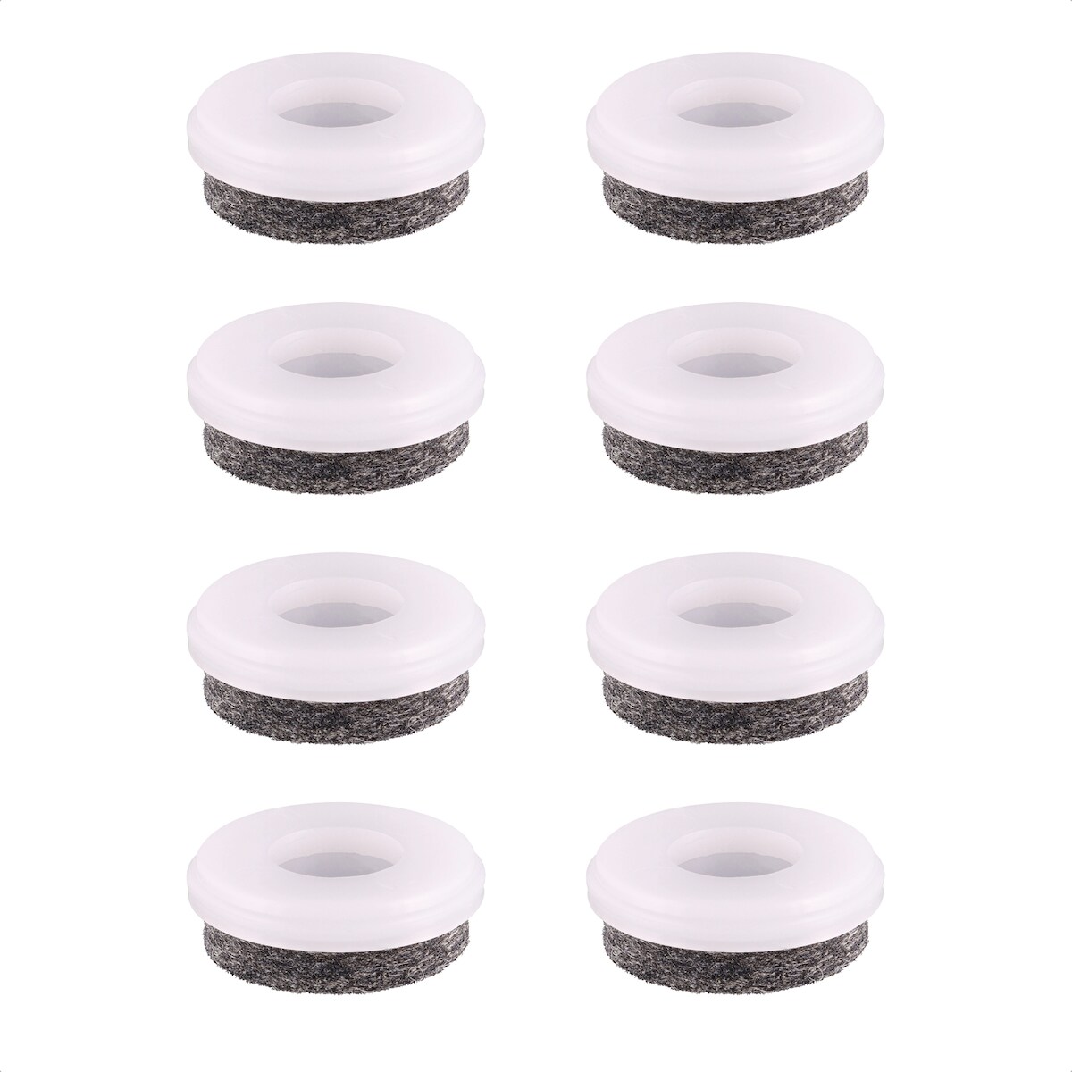 WAGNER QuickClick® Filzgleiter ULTRASOFT - 8er-Set Ersatzgleiter Ø 25 mm - für Basis Ø 25 mm - DE Ware - 15829400 Image