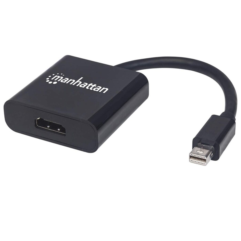 Manhattan 152570 Aktiver Mini-DisplayPort auf HDMI-Adapter schwarz Image